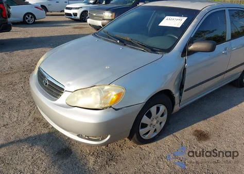 2007 Toyota Corolla Ce из США, поврежденный, VIN 2T1BR32E67C712778
